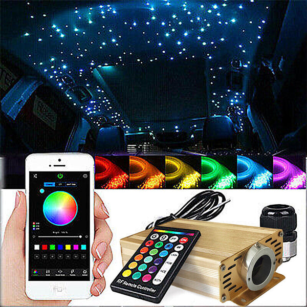 500pc Fiber Optic Car Home Headliner Star Light kit Roof Ceiling Lights w/Remote