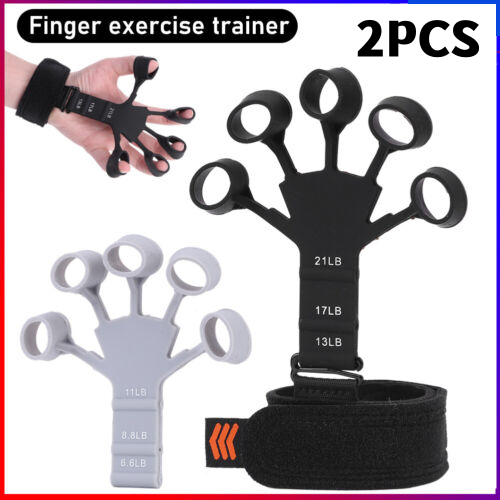 2X The Gripster Hand Finger Wrist Grip Trainer Strengthening Stretcher Exercise